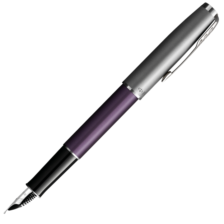 Sonnet Sandblast Violet  Fountain pen Fine in the group Pens / Fine Writing / Fountain Pens at Pen Store (131971)