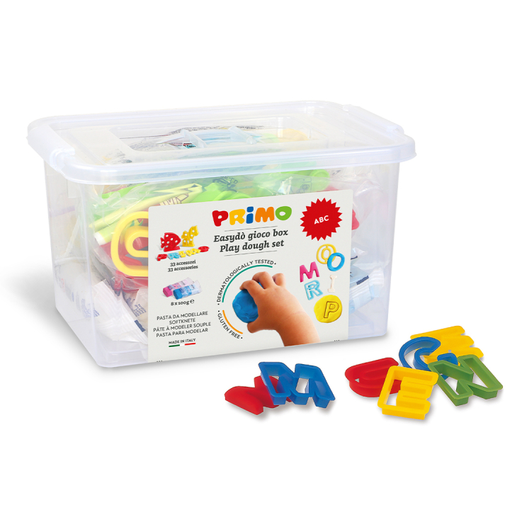 Easydò gluten free clay ABC-set in the group Kids / Kids' Paint & Crafts / Modelling Clay for Kids / Play-dough at Pen Store (132145)