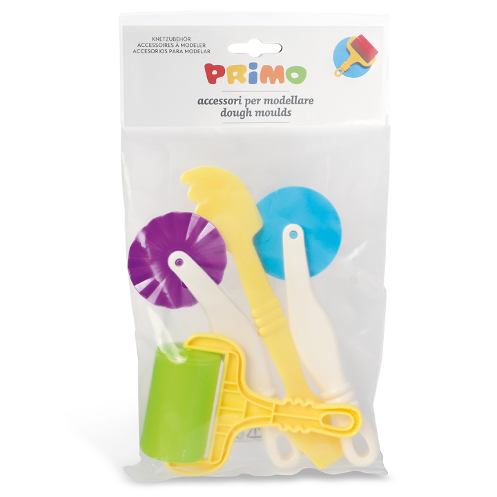 Dough accessories 4-set in the group Kids / Kids' Paint & Crafts / Modelling Clay for Kids at Pen Store (132152)