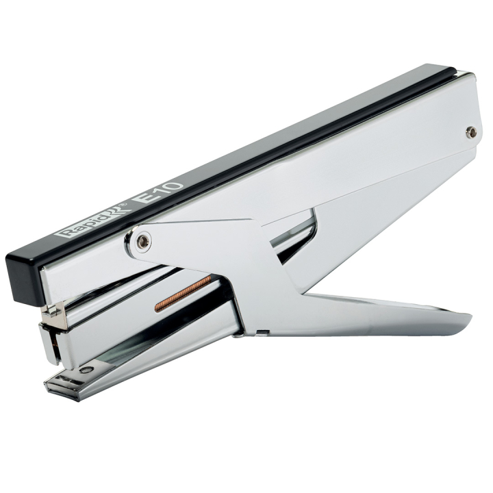 Stapler E10 Silver/Black in the group Hobby & Creativity / Organize / Home Office at Pen Store (132273)