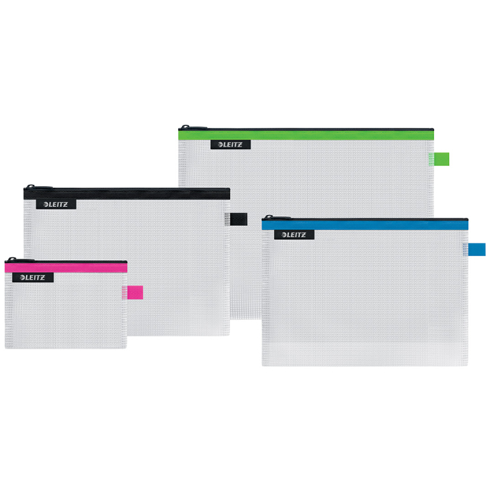 Water-resistant travel pocket 4-pack in the group Pens / Pen Accessories / Pencil Cases at Pen Store (132355)