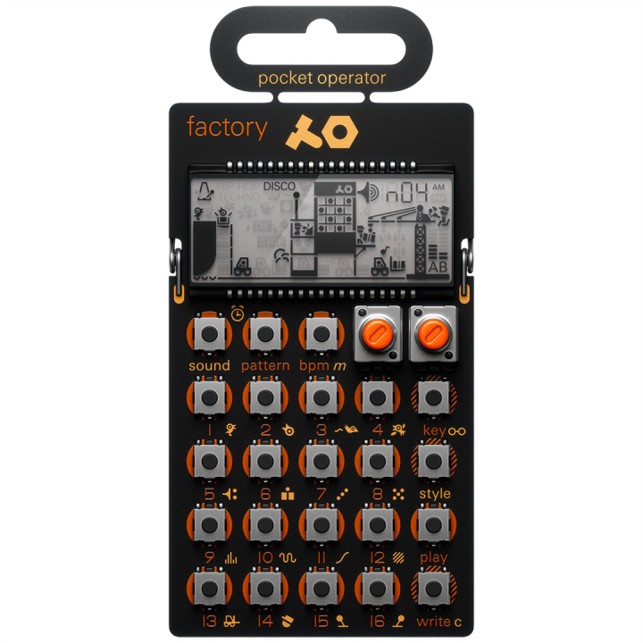 Pocket Operator PO-16 factory in the group Studio/Workspace /  /  at Pen Store (132400)