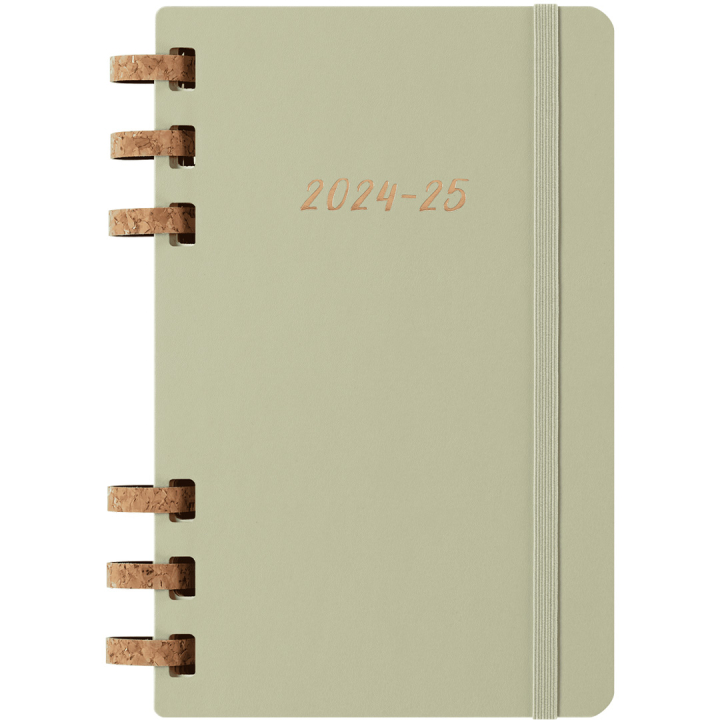 Spiral Diary 12M Hard Cover Large Kiwi Green in the group Paper & Pads / Planners / 12-Month Planners at Pen Store (132588)