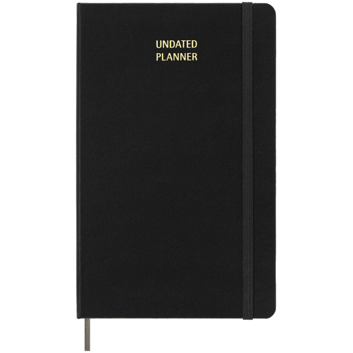 Diary Undated WeekNote Large Black  in the group Paper & Pads / Planners / 12-Month Planners at Pen Store (132589)