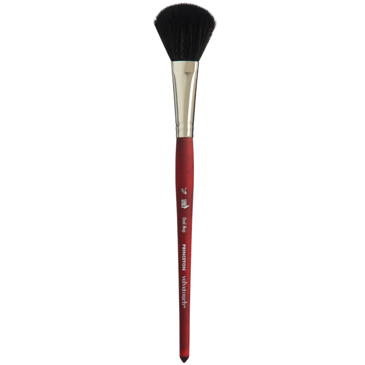 Velvetouch Synthetic Brush short handle Oval Mop St 3/4 in the group Art Supplies / Brushes / Acrylic Brushes at Pen Store (132844)