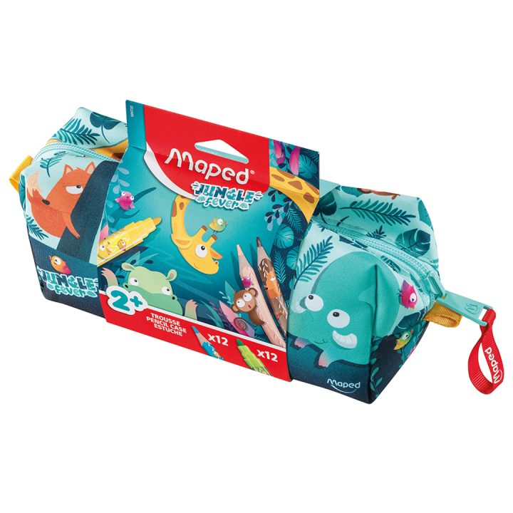 Filled pencil case 24 pieces (2 years+) in the group Kids / Kids' Pens / Pencil case for kids / Filled pencil cases at Pen Store (133054)