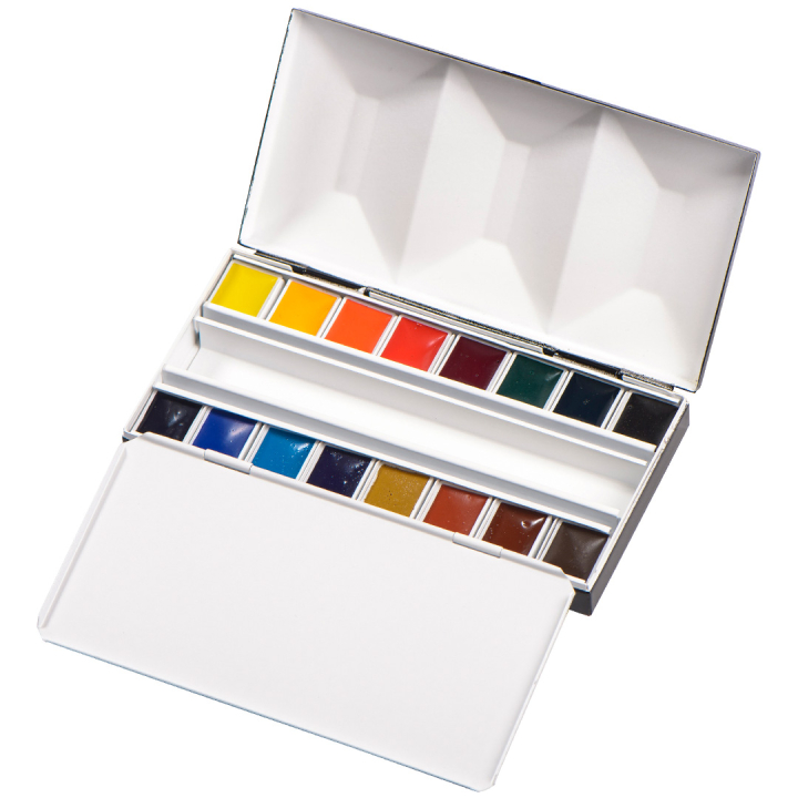 Aquarell Bijou 16-set half pan in the group Art Supplies / Artist colours / Watercolour Paint at Pen Store (133479)