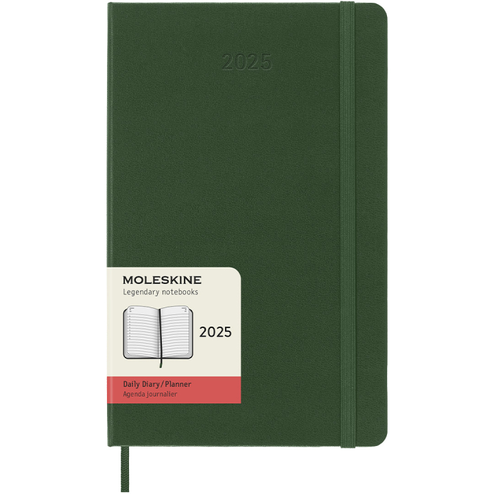 12M Daily Calendar 2025 Hardcover Large Myrtle Green in the group Paper & Pads / Planners / 12-Month Planners at Pen Store (133763)