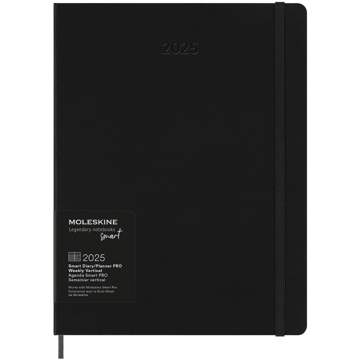 12M M+ Digital Planner Weekly Note 2025 XL Black in the group Paper & Pads / Planners / Special Planners at Pen Store (133782)