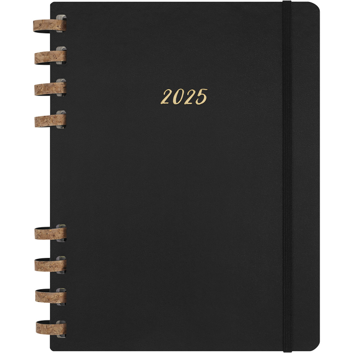 12M Spiral Planner 2025 XL Black in the group Paper & Pads / Planners / 12-Month Planners at Pen Store (133785)