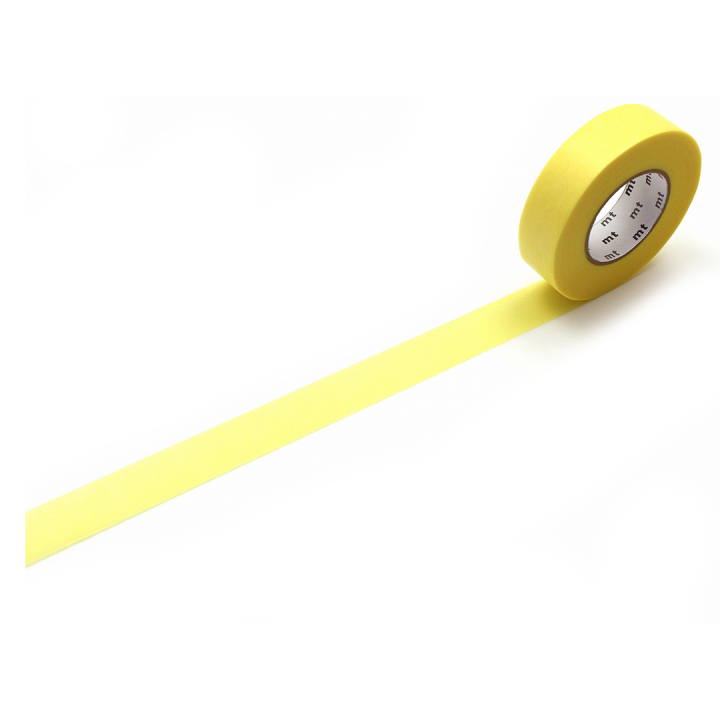 Washi-tape Yellow in the group Hobby & Creativity / Hobby Accessories / Washi Tape at Pen Store (134020)