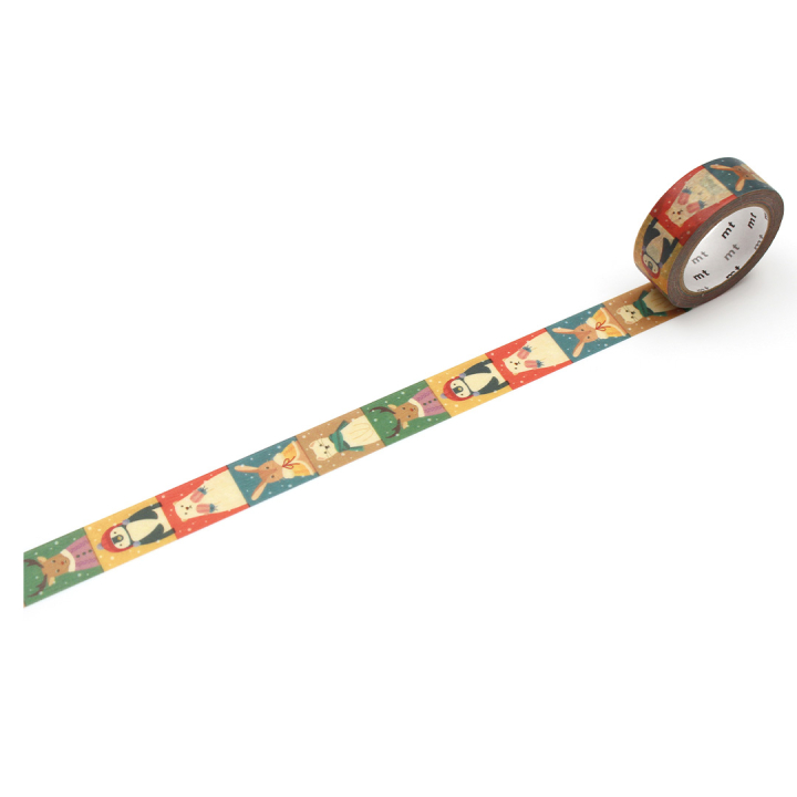 Washi-tape Winter attire in the group Hobby & Creativity / Hobby Accessories / Washi Tape at Pen Store (134046)