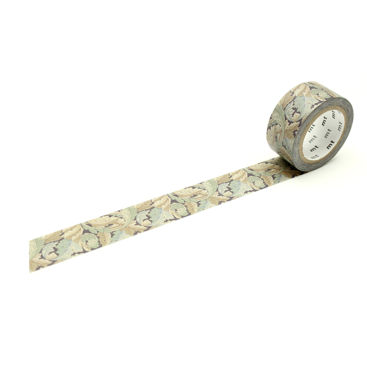 Washi-tape William Morris Acanthus x MT in the group Hobby & Creativity / Hobby Accessories / Washi Tape at Pen Store (134048)