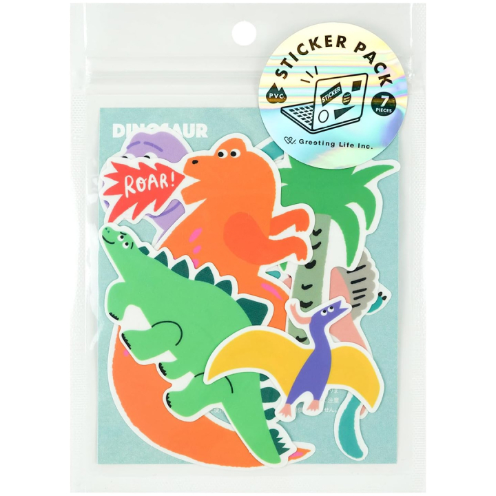 Sticker pack Dinosaur in the group Hobby & Creativity / Create / Stickers at Pen Store (134458)