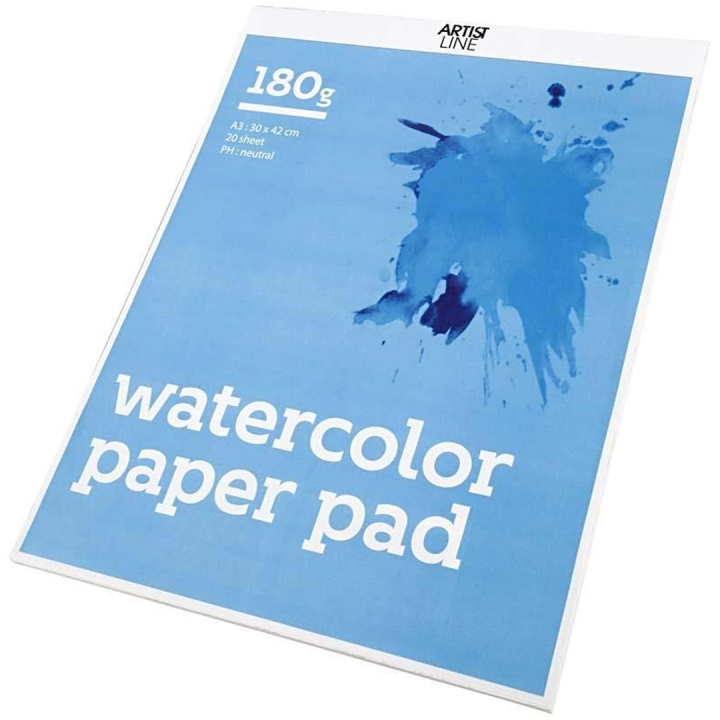 Watercolour pad A3 180g in the group Paper & Pads / Artist Pads & Paper / Watercolour Pads at Pen Store (134603)