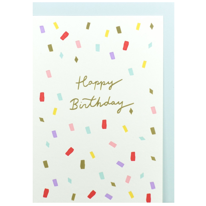 Greeting card Confetti in the group Hobby & Creativity / Holidays and seasons / Cards and envelopes at Pen Store (134626)