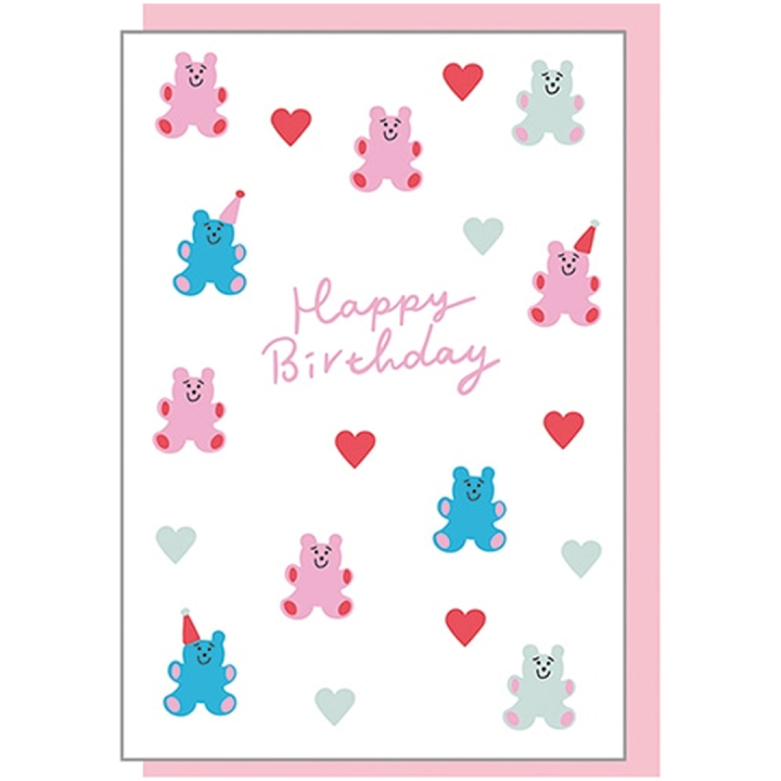 Greeting card Bears in the group Hobby & Creativity / Holidays and seasons / Cards and envelopes at Pen Store (134635)