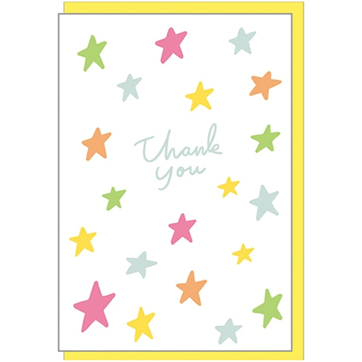 Thank you card Stars in the group Hobby & Creativity / Holidays and seasons / Cards and envelopes at Pen Store (134637)