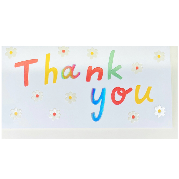 Thank you card Daisy in the group Hobby & Creativity / Holidays and seasons / Cards and envelopes at Pen Store (134806)