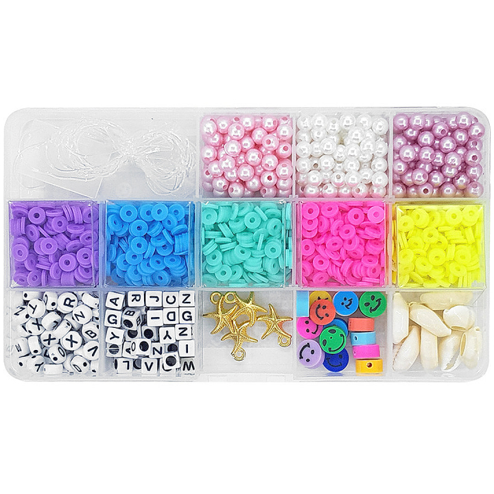 Beads in Storage Box Mix + Katsuki in the group Kids / Fun and learning / Jewelry and pearls  for children / DIY kit at Pen Store (134882)