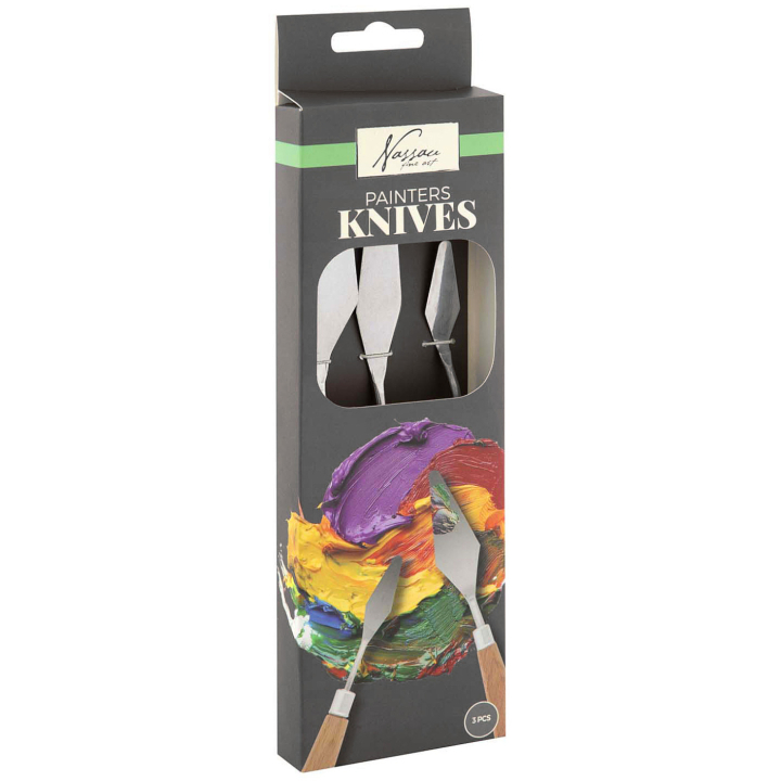 Palette Knives 3-set in the group Art Supplies / Studio / Palette Knives at Pen Store (134892)