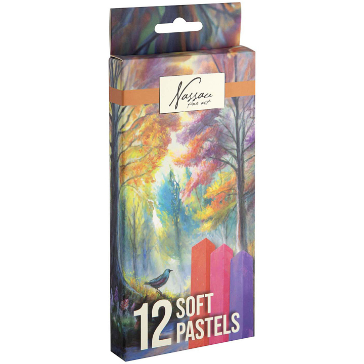 Soft Pastels 12-set in the group Art Supplies / Crayons & Graphite / Pastel Crayons at Pen Store (134909)