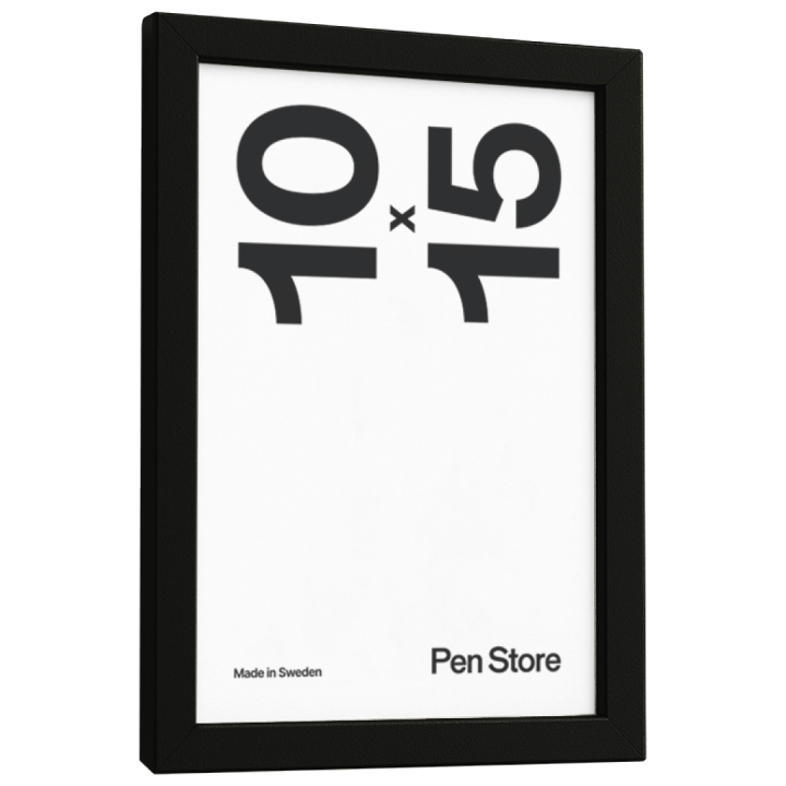 Black Wooden Frame 10x15 cm in the group Hobby & Creativity / Organize / Frames / Black frames at Pen Store (135077)