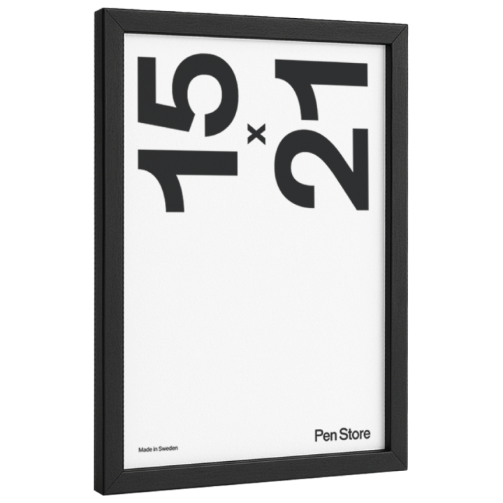 Black Wooden Frame 15x21 cm in the group Hobby & Creativity / Organize / Frames / Black frames at Pen Store (135079)