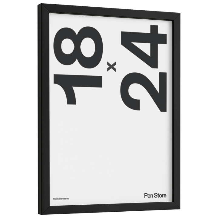 Black Wooden Frame 18x24 cm in the group Hobby & Creativity / Organize / Frames / Black frames at Pen Store (135080)