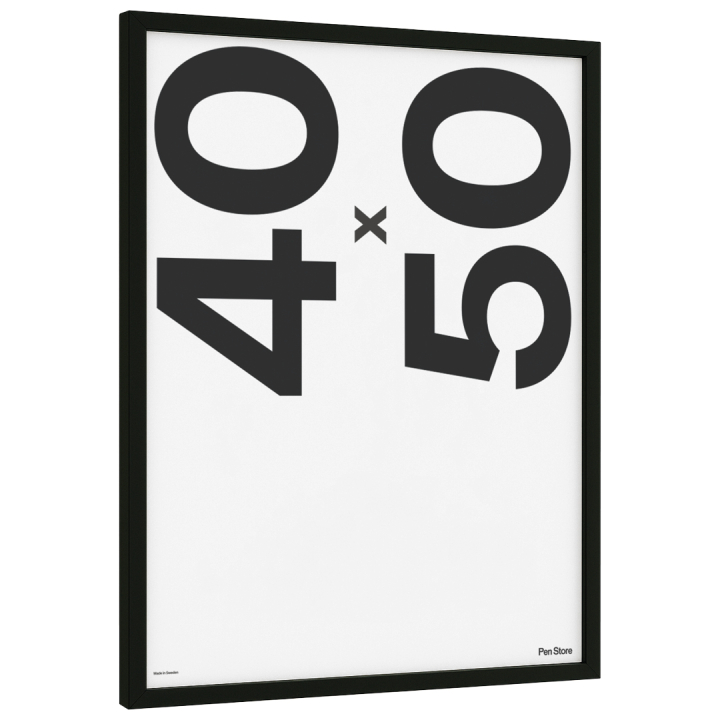 Black Wooden Frame 40x50 cm in the group Hobby & Creativity / Organize / Frames / Black frames at Pen Store (135086)