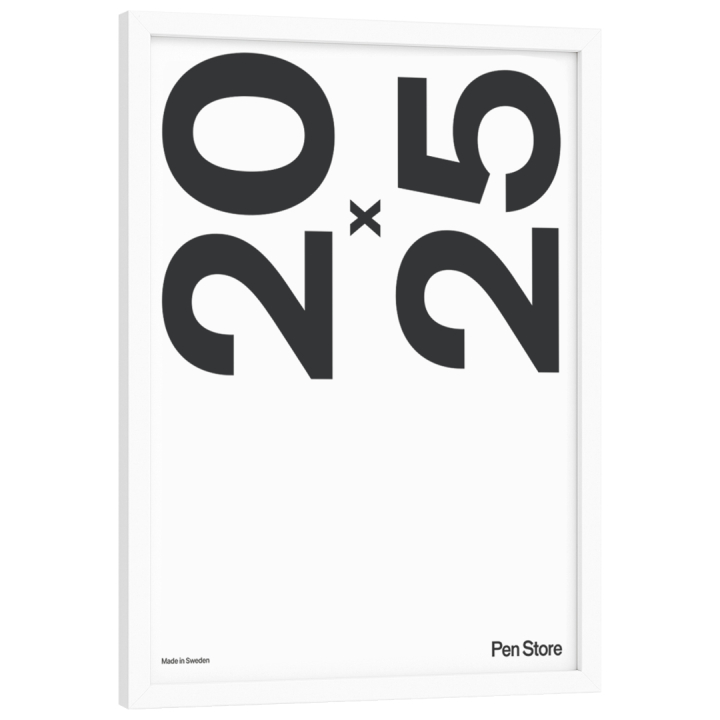 White Wooden Frame 20x25 cm in the group Hobby & Creativity / Organize / Frames / White frames at Pen Store (135093)