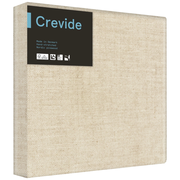 3D Deep Edge Canvas Natural linen 40x40 in the group Art Supplies / Studio / Artist Canvas / Acrylic canvas at Pen Store (135213)