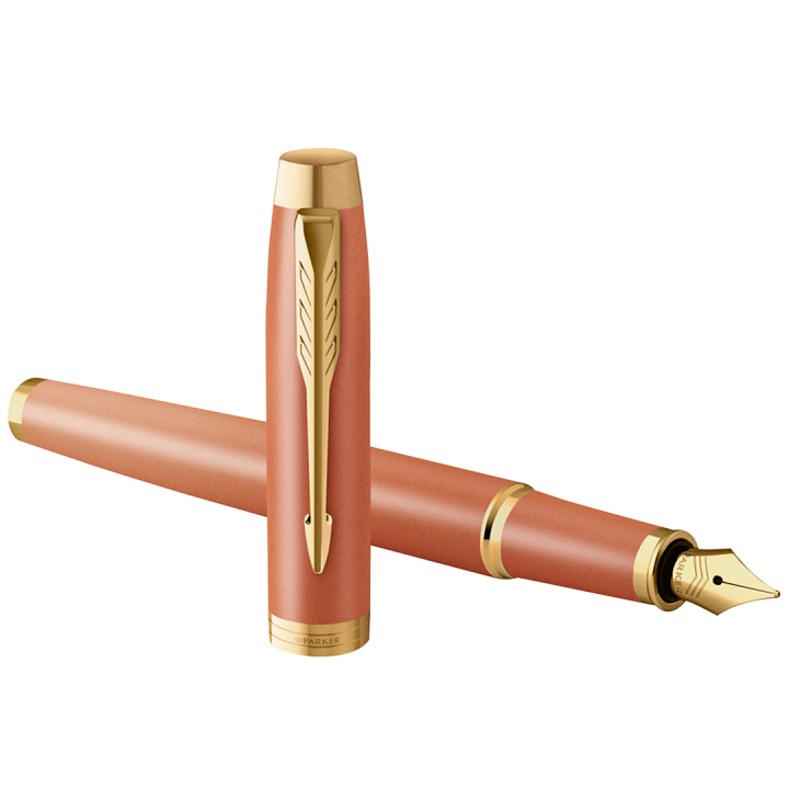 IM Rituals Orange/Gold Fountain Pen in the group Pens / Fine Writing / Fountain Pens at Pen Store (135475_r)