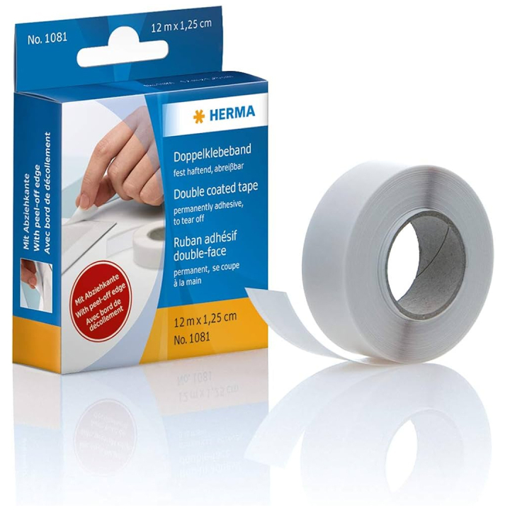 Double-sided tape 16 mm x 12 m in the group Hobby & Creativity / Hobby Accessories / Tape at Pen Store (135558)