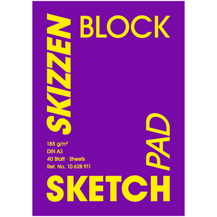 Sketch Pad A3 185g in the group Paper & Pads / Artist Pads & Paper / Drawing & Sketch Pads at Pen Store (135564)