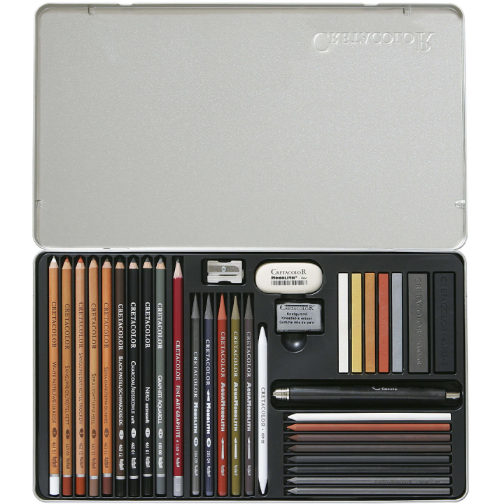 Ultimo Drawing set 35 pieces in the group Art Supplies / Crayons & Graphite / Graphite & Pencils at Pen Store (135653)