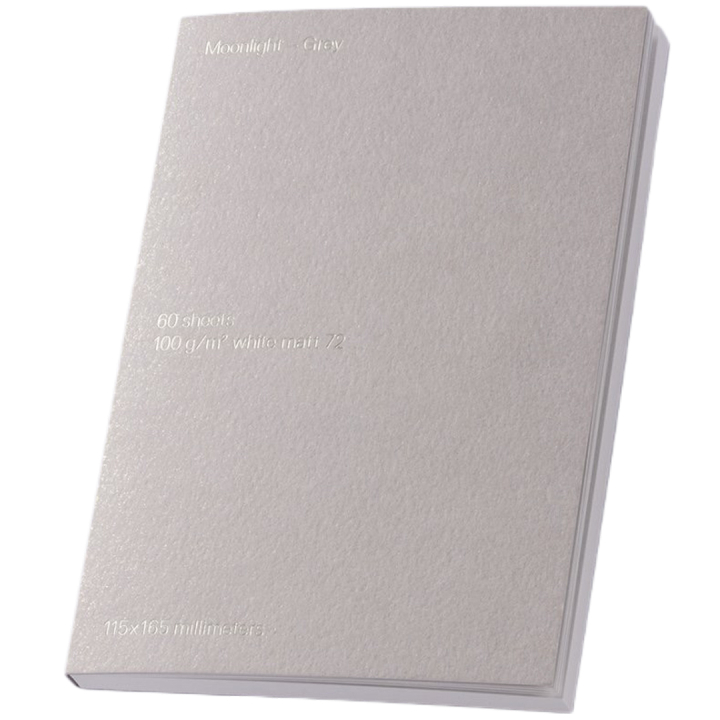 Notepad - Moonlight Grey in the group Paper & Pads / Note & Memo / Notebooks & Journals at Pen Store (135782)