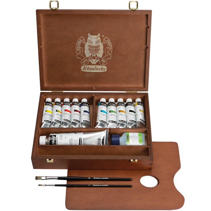 PRIMAcryl Acrylic Paint Wooden Box set in the group Art Supplies / Artist colours / Acrylic Paint at Pen Store (136014)