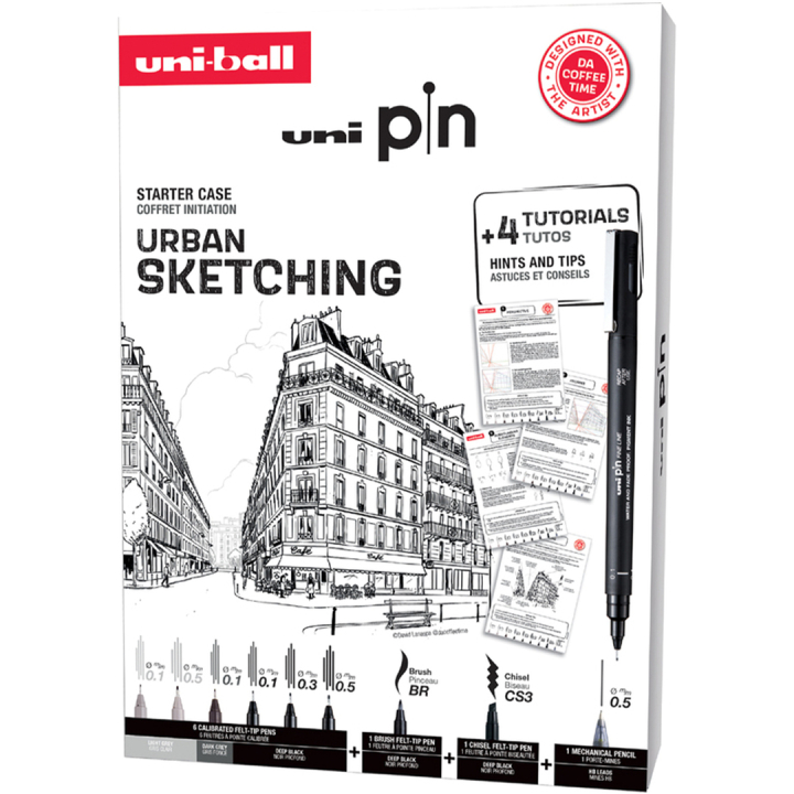 Pin Fine Line Urban Sketching Set in the group Pens / Writing / Fineliners at Pen Store (136285)