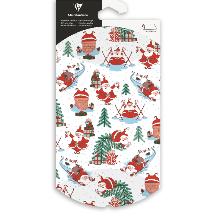 Gift pocket 16x22cm Santa Claus in the group Hobby & Creativity / Holidays and seasons / Wrapping at Pen Store (136359)