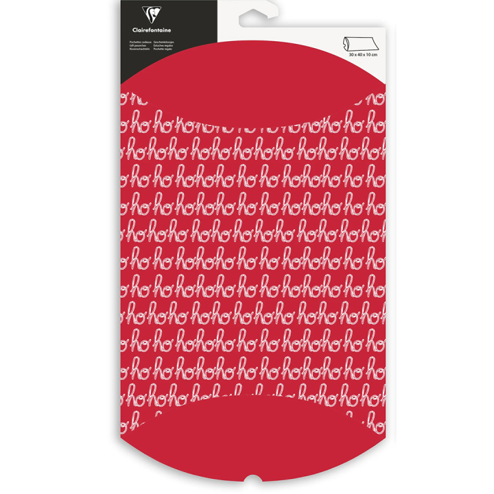 Gift pocket 30x40cm Hohoho in the group Hobby & Creativity / Holidays and seasons / Wrapping at Pen Store (136361)