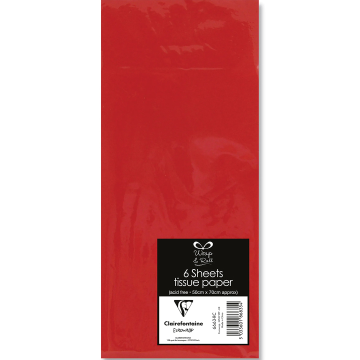 Tissue paper 50x70 cm 6-pack in the group Hobby & Creativity / Holidays and seasons / Wrapping at Pen Store (136362_r)