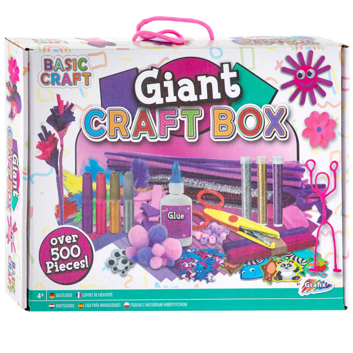 Giant Craft Box Pink in the group Kids / Fun and learning / Craft boxes at Pen Store (136608)