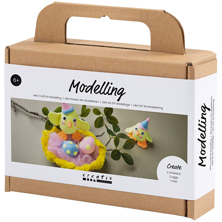 Mini DIY Kit Modelling Clay Easter in the group Hobby & Creativity / Holidays and seasons / Easter crafts at Pen Store (136967)