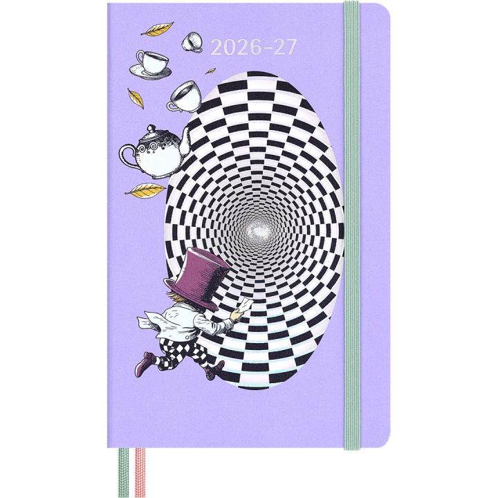 Diary 18M WeekNote Hard Cover Large Alice in Wonderland in the group Paper & Pads / Planners / 18-Month Planners at Pen Store (137025)
