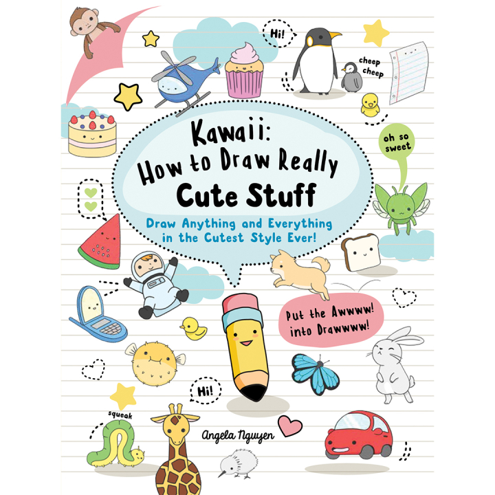 Kawaii: How to Draw Really Cute Stuff in the group Hobby & Creativity / Books / Art Instruction Books at Pen Store (137225)