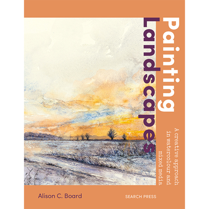 Painting Landscapes in the group Hobby & Creativity / Books / Inspirational Books at Pen Store (137230)
