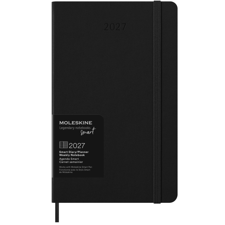 Diary 12M Smart PRO Digital Weekly Note 2027 Large Black in the group Paper & Pads / Planners / 12-Month Planners at Pen Store (137445)