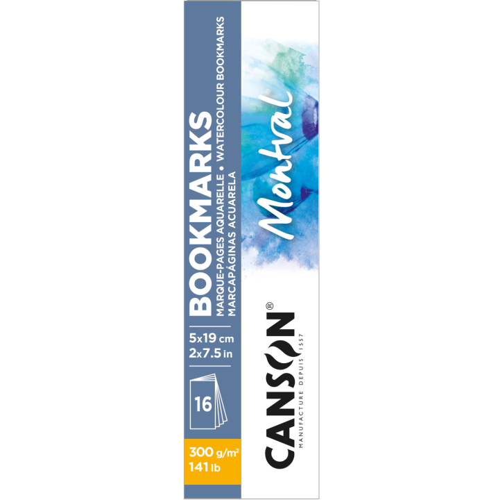 Montval Watercolour Bookmarks in the group Paper & Pads / Artist Pads & Paper / Watercolour Pads at Pen Store (137655)