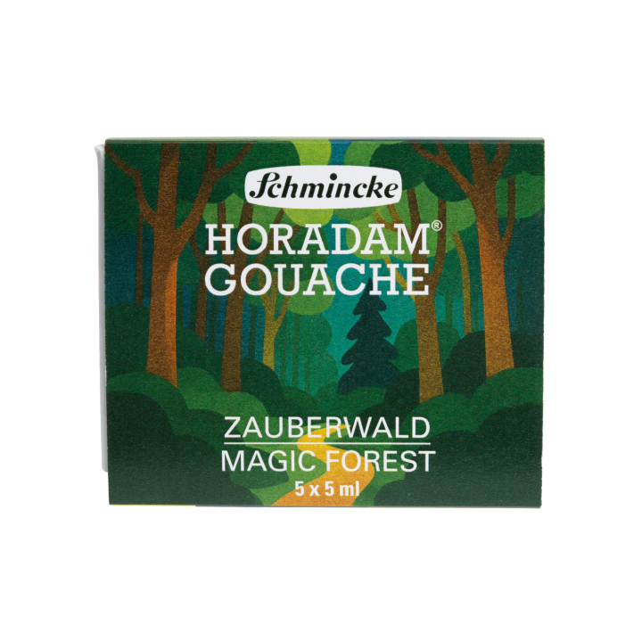 Horadam Gouache 5x5 ml Magic Forest in the group Art Supplies / Artist colours / Gouache at Pen Store (137807)